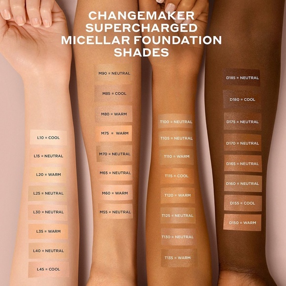 Bite Changemaker Supercharged Micellar Foundation - Color L45 - 30ML (1 fl oz) - Picture 2 of 2